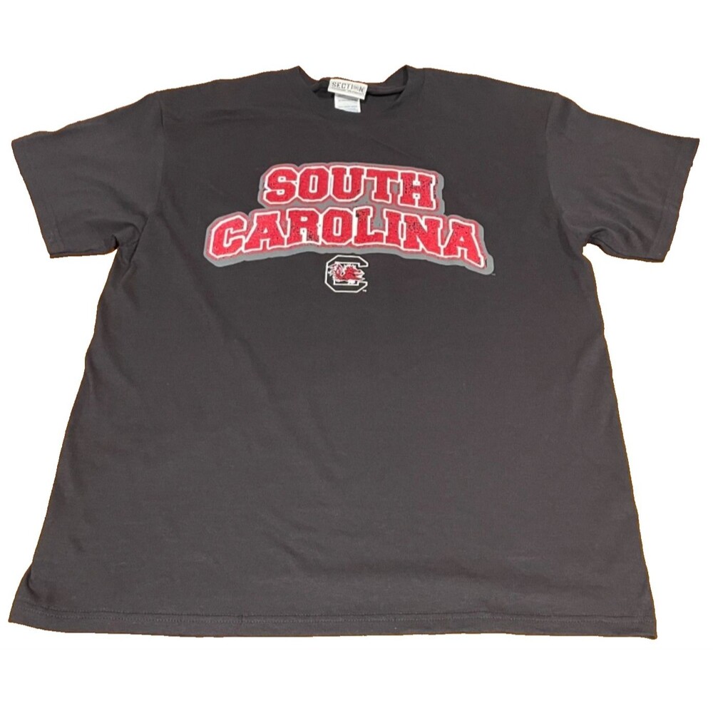 South Carolina Gamecocks Football Majestic Section 101 Unisex Large Black Shirt
